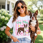 Boston Terrier Dog Mom DTF Transfer (UAC)