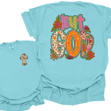 But God Front and Back DTF Transfer
