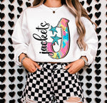 Chaotic Print Jackets DTF Transfer