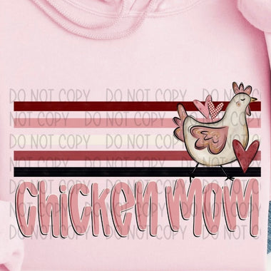 Chicken Mom DTF Transfer