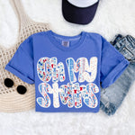 Oh My Stars Coquette Patriotic Wholesale Tee