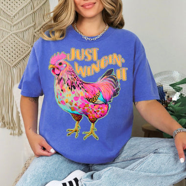 Just Wingin' It Chicken Wholesale Tee