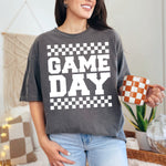 Game Day Checkered Screen Print Transfer W117