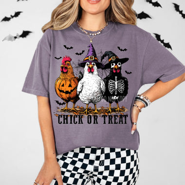 Chick or Treat Screen Print Transfer P88