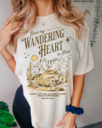 Wandering Heart Screen Print High Heat Transfer V74