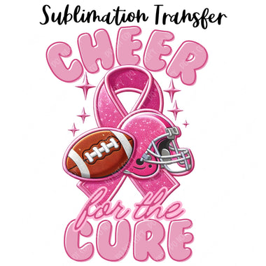 Cheer for a Cure Sublimation Transfer