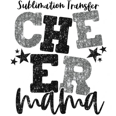 Cheer Mama Sublimation Transfer