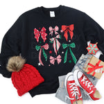 Christmas Bow Collage DTF Transfer (SD)