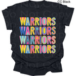 Colorful Stack Warriors DTF Transfer (DPD)