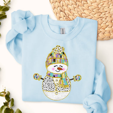 Snowman DTF Transfer