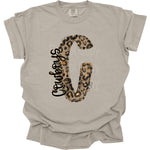 Cowboys Leopard Initial DTF Transfer (KI)
