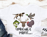 Created With Purpose Hunting DTF Transfers