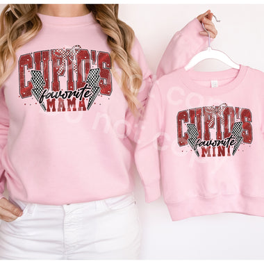 Cupid’s Favorite MINI DTF Transfer (Mama in separate listing)
