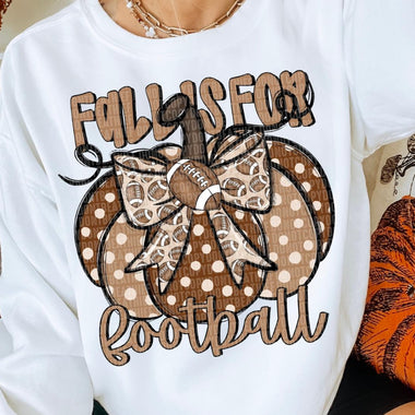 FALL IS FOR FOOTBALL DTF Transfer