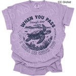 Go Through Deep Waters Single Color Screen V143
