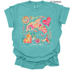 Dolphin Floral DTF Transfer