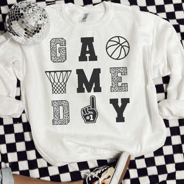 Game Day Basketball Screen Print Transfer U95