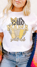 Mild Mama Social Club Yellow DTF Transfer