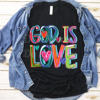 God is Love DTF Transfer