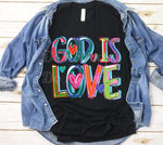 God is Love DTF Transfer