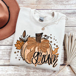 Gram Fall Glitter Pumpkin DTF Transfer (SDD)