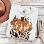 Mawmaw Fall Glitter Pumpkin DTF Transfer (SDD)