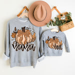 MINI Fall Glitter Pumpkin DTF Transfer (SDD)