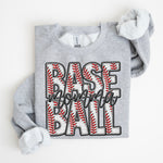 Baseball Momma Faux Embroidery DTF Transfer