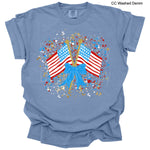 Flag Splatter DTF Transfer (CC)