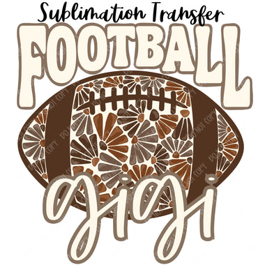 Football Gigi Sublimation Transfer