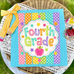 Striped Polka Dot Grade Level DTF Transfer (UAC)
