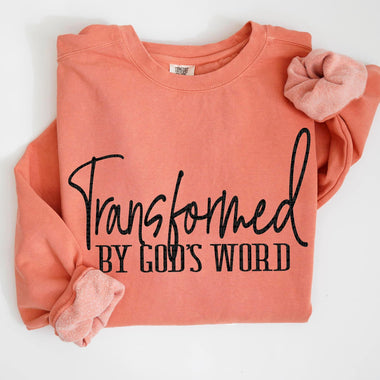 Transformed by God’s Word DTF Transfer