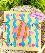 Angel Fish with Stripes DTF Transfer (CC)