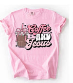 Coffee and Jesus DTF Transfer