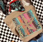 Serape Star Cutout DTF Transfer (KD)