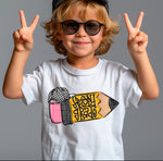 Second Grade Boy Pencil DTF Transfer (SDD)