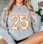 Class of ‘25 Orange DTF Transfer