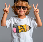 Preschool Boy Pencil DTF Transfer (SDD)