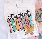 Student Teacher Pencil Doodle DTF Transfer (SWD)