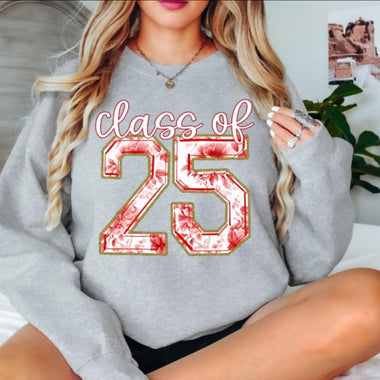Class of ‘25 Red DTF Transfer