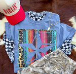Serape Star Cutout DTF Transfer (KD)