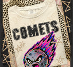 Comets DTF Transfer (KD)