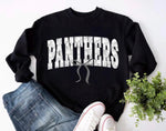 White Camo Panthers Mascot DTF Transfer (E)