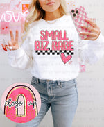 Small Biz Babe in Pink DTF Transfer