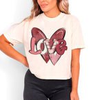 Loved Double Hearts DTF Transfer