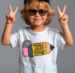 Third Grade Boy Pencil DTF Transfer (SDD)