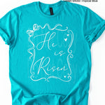He is Risen Frame DTF Transfer