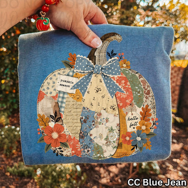 Quilted Pumpkin DTF Transfer (UAC)