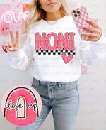 Noni in Pink DTF Transfer