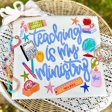Teaching is my Ministry DTF Transfer (CC)